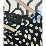 Cori Lane Ladies Polka Dot Black White Short Sleeve Scoop Neck Dress SZ XL Photo 6