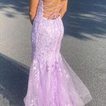 Purple Prom Dress Size 6 Photo 1