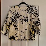 Erin London  Yellow Black and White Jacket Size PL Photo 1