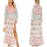 Hemant and Nandita Brio Maxi Dress in White Size Medium Photo 4