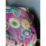 Colorful Western Americana Boho Decorative Scarf Pink Photo 2