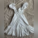 Alamour the Label Katina Dress in White Cotton Poplin Size Small / S Photo 11