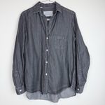 Grayson The Hero Button Up‎ Frank & Eileen Washed Black Size 2 (Small) Photo 2