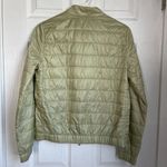 Lafayette 148 New York green puffer zip up jacket modern minimalist Photo 1