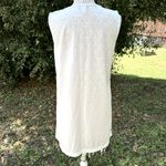 Jordan Taylor Vintage White Floral Full Zip Modest Beach Pool Coverup Size S Photo 3