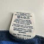 Victoria's Secret Blue Striped Boxy Cropped Loungewear T-Shirt Size Small Photo 5