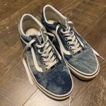 Vans Old Skool acid denim lace up sneaker 8.5 Photo 2