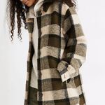 Madewell Belrose Wool Blend Plaid Shirt Jacket Photo 0