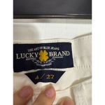 Lucky Brand  White Sofia Capri Cropped Jeans Pants Photo 1