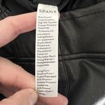Spanx Leather Like Jogger Noir Black Faux Vegan Pull On Pants 20283R Size Medium Photo 8