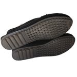 Minnetonka  Kilty Black Suede Driving Moccasins Drivers‎ Loafers Size 8.5 Loafer Photo 3