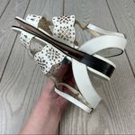 Furla Aurora Laser Cut Lace Pattern Leather Sandals EUR38 Petalo LE White $345 Photo 8