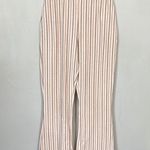 Urban Outfitters  Striped Pull On Flare High Rise Pants Size Medium Photo 0
