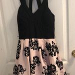 Crystal Doll Black & Light Pink Party Dress Photo 0