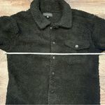 No Boundaries NWT  Black Sherpa Snap Button Front Fall Jacket Outdoor Small Photo 1