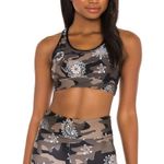 Koral NWT  Bermuda Energy Sports Bra Green Camo Mesh Racerback Size‎ XS Photo 2
