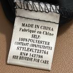 Love Riche  size large long sleeve black lace top v neck front & back sexy dainty Photo 8