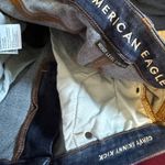 American Eagle Curvy Skinny Kick High Waisted Jeans Sz 12 SHORT Dark Wash Photo 14