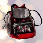 Disney 's Minnie Mouse Mini Backpack Red & Black with Rhinestones - Bling! Photo 0