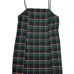 Urban Outfitters  Green Black Pink Plaid Spaghetti Strap Dress Photo 0