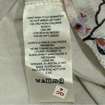 Anthropologie By  Ruched Square Neck Midi Dress Floral Size 6 Cream Coquette Chic Photo 11