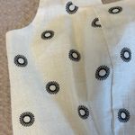 Loft NWT  Beach cream Floral Crop Top Line Cotton Smocked size XS Photo 1