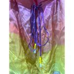 Rococo Sand Ombre Long Sleeve Romper Pink Yellow Womens Size Medium Photo 3