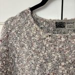 Habitat Clothes to Life in Cream Multicolor Confetti Textured Sweater Size Large Photo 1