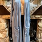 Michael Kors Soft Blue Knit Cardigan with pockets Photo 0