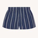 With Nothing Underneath Navy Stripe Set Blue Size XS Photo 5