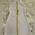 NWOT O’Dolly Dearest Jade White Cutout Halter Mini Dress M Party Club After Prom Size M Photo 11