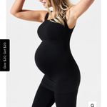 BLANQI EVERYDAY Black Maternity Belly Support Tanktop Size Small EUC #2045 Photo 3