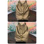 Coach GUC  F15447 Ashley Satchel in Olive/Bronze Leather Photo 2