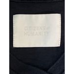 Citizens of Humanity Black Sleeveless V-Neck Muscle Tee Top Cotton Size L USA Photo 1