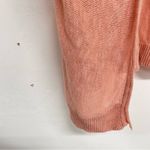Michael Stars  Coral Short Sleeve Open Front Knit Cardigan Sweater Womens M Photo 2