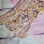 Billabong  FLORAL PAISLEY PRINTED TUNIC TASSEL NECK BLOUSE XS Photo 5