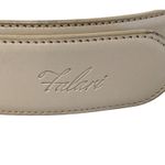 Falari Automatic Ratchet Belt Size Medium Adjustable Buckle Gray‎ Leather Strap Gray Photo 2