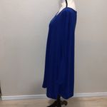 Woman’s 5XL radiant blue long sleeve dress or tunic top Size 5X Photo 2