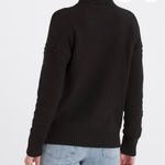 Pink Clover  Black Turtleneck Sweater Photo 1