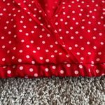 Pretty Little Thing Red&White Polka Dot Crop Top Photo 2