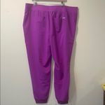 FIGS Womens New  High Waisted Zamora Yoga Jogger Scrub Pant Purple Jolt 5XLT Photo 2