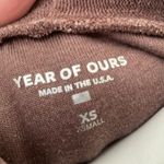 Year Of Ours  Poolside Hoodie Brown XS Photo 3