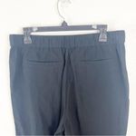 Madewell  Black High Rise Drawstring Waist Track Trousers Pants, Size Medium Photo 8