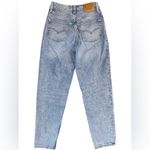 Levi's  Blue Cropped Ankle Jeans Relaxed Fit 80’s Mom Jean Photo 3