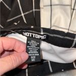 Hot Topic Black and White Skater Mini Skirt Photo 2