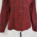 Chico's Silk Blend Brocade Shirt Jacket Photo 2