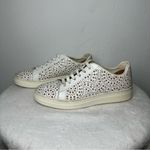 Alaia Size 9 White Tan Laser Cut
Leather Lace Photo 1