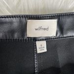Aritzia Wilfred Black Faux Leather Cabaret Flare Pants Photo 3
