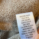 Croft & Barrow  Vest Size XL Cozy Fleece Knit Beige Soft Lightweight Year round Photo 3