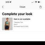 Lululemon  Ribbed High Neck Bra Photo 6